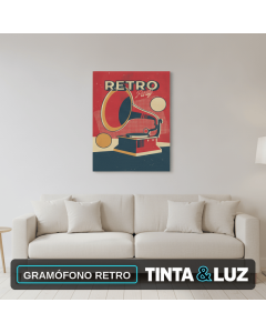 GRAMÓFONO RETRO