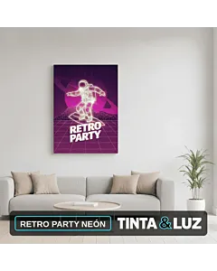 RETRO PARTY NEÓN