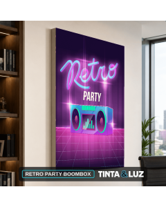 RETRO PARTY BOOMBOX