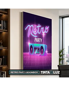 RETRO PARTY BOOMBOX