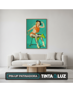 PIN-UP PATINADORA