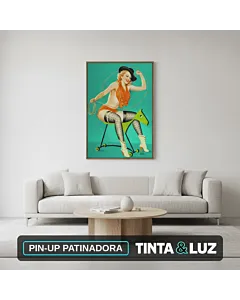 PIN-UP PATINADORA