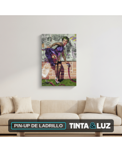 PIN-UP DE LADRILLO