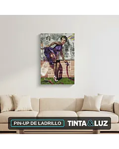 PIN-UP DE LADRILLO