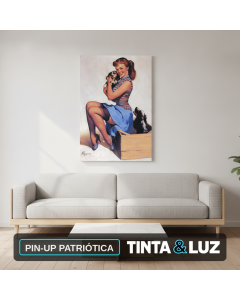 PIN-UP PATRIÓTICA