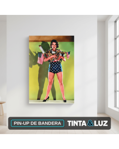 PIN-UP DE BANDERA