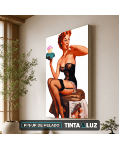 PIN-UP DE HELADO