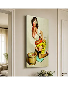 PIN-UP DE BARRIL
