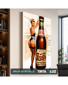 PIN-UP DE BOTELLA