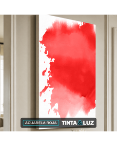 ACUARELA ROJA