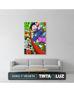 GOKU Y VEGETA
