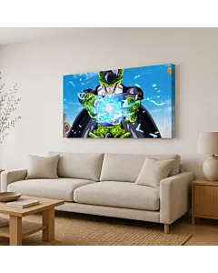 GOKU EN LLAMAS