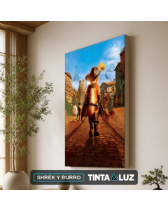 SHREK Y BURRO