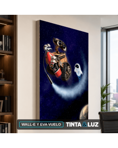 WALL-E Y EVA VUELO