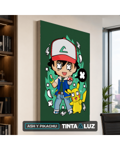 ASH Y PIKACHU