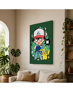 ASH Y PIKACHU