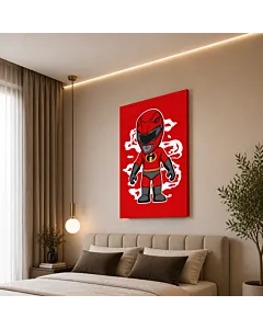 POWER RANGER ROJO