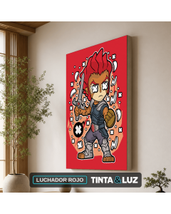 LUCHADOR ROJO