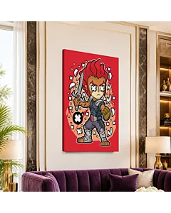 LUCHADOR ROJO