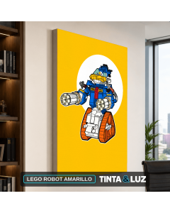 LEGO ROBOT AMARILLO