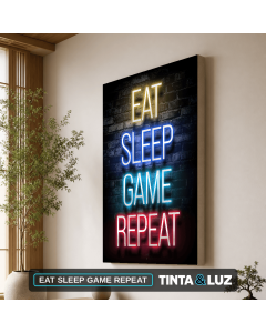 EAT SLEEP GAME REPEAT