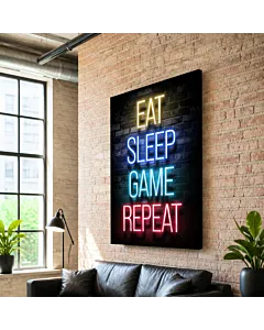 EAT SLEEP GAME REPEAT