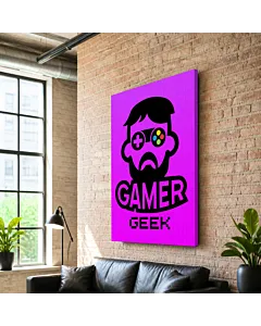 GAMER GEEK ROSA