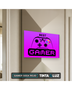 GAMER GEEK ROJO