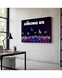 AMONG US LOGO