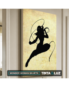 WONDER WOMAN SILUETA
