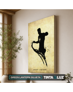 GREEN LANTERN SILUETA