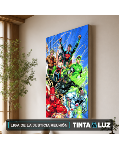 LIGA DE LA JUSTICIA REUNIÓN