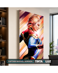 CAPTAIN MARVEL DORADA