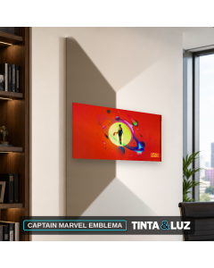 CAPTAIN MARVEL EMBLEMA