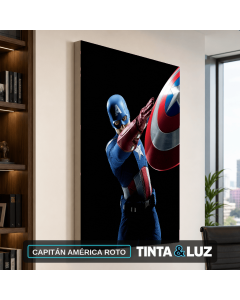 CAPITÁN AMÉRICA ROTO