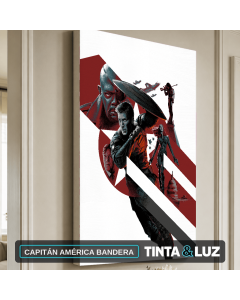 CAPITÁN AMÉRICA BANDERA