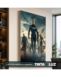 CAPITÁN AMÉRICA EQUIPO
