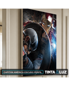 CAPITÁN AMÉRICA ESCUDO PERFIL