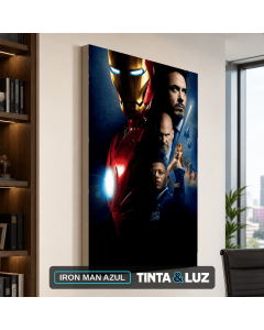 IRON MAN AZUL