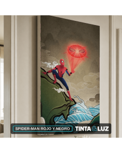 SPIDER-MAN ROJO Y NEGRO