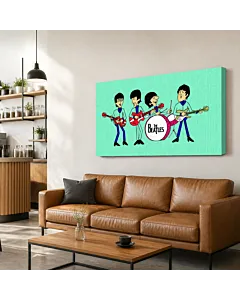 THE BEATLES CARICATURA