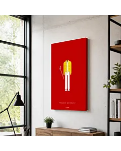 FREDDIE MERCURY ROJO