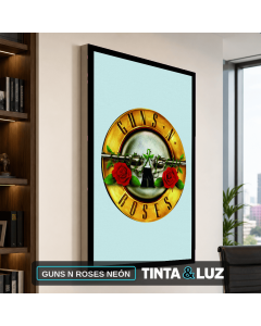 GUNS N ROSES NEÓN