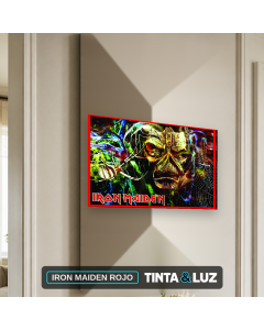 IRON MAIDEN ROJO
