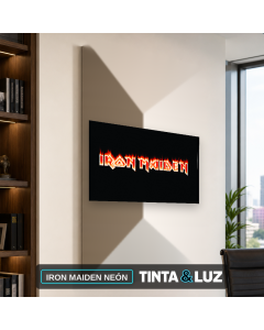 IRON MAIDEN NEÓN