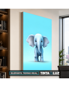 ELEFANTE TIERNO REAL