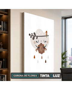 CORONA DE FLORES