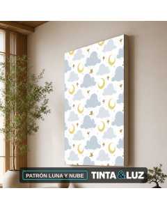 PATRÓN LUNA Y NUBE
