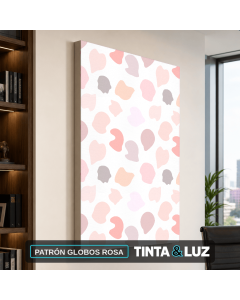 PATRÓN GLOBOS ROSA