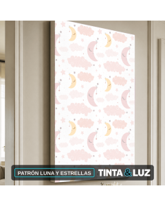 PATRÓN LUNA Y ESTRELLAS
